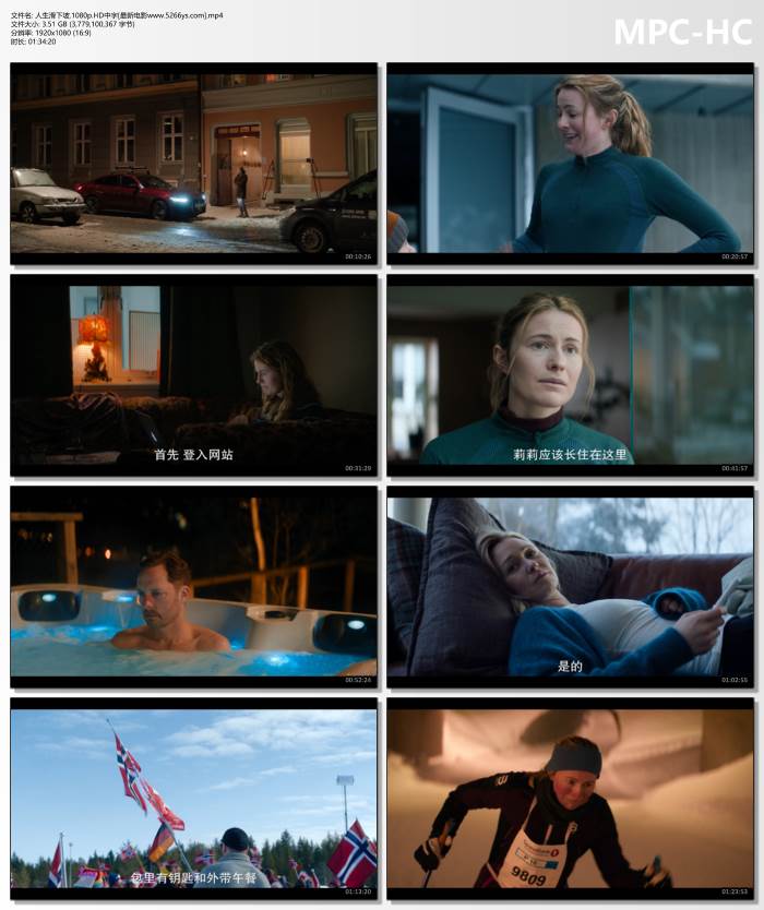 2025年挪威喜剧片《人生滑下坡》1080P中字