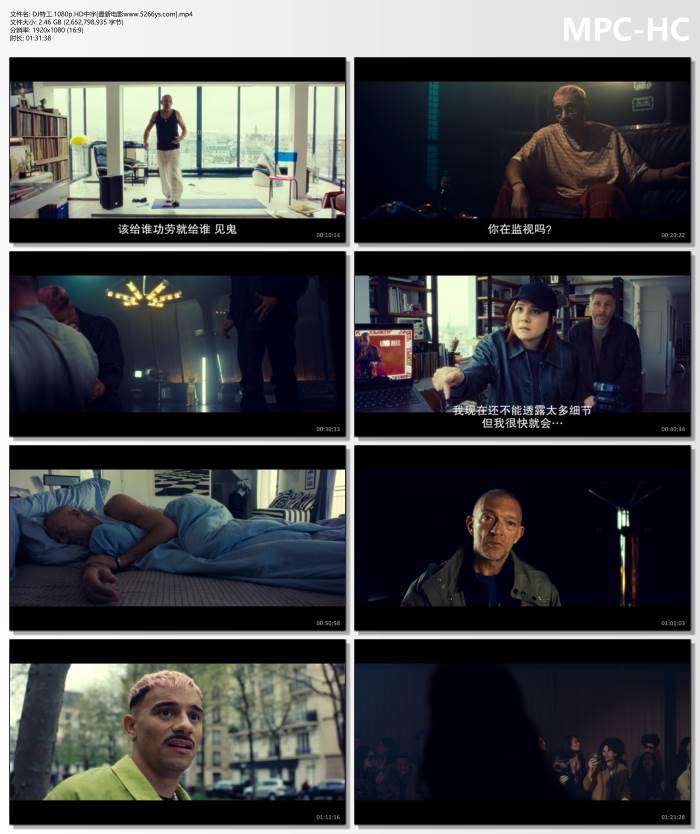 2025年法国喜剧惊悚《DJ特工》1080p.HD中字