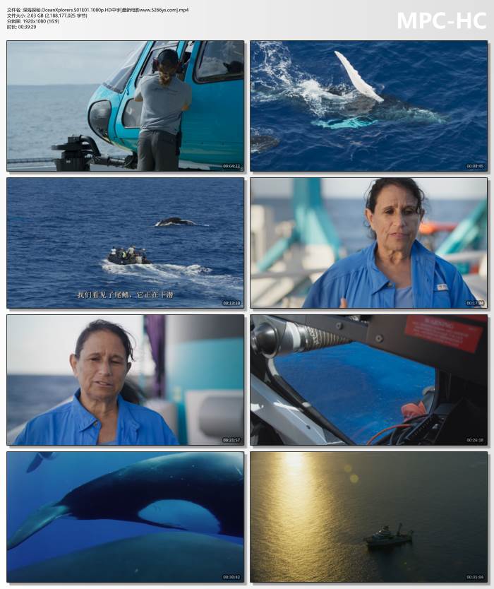 2024年美国纪录片《深海探秘》全6集