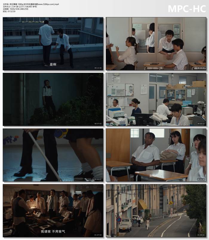2024年日本7.9分剧情片《昨日青春》1080P中字