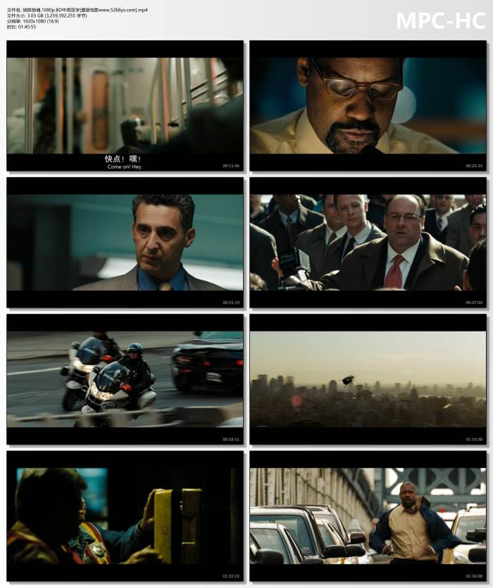 2009年美国6.7分动作《地铁惊魂》1080P中英双字