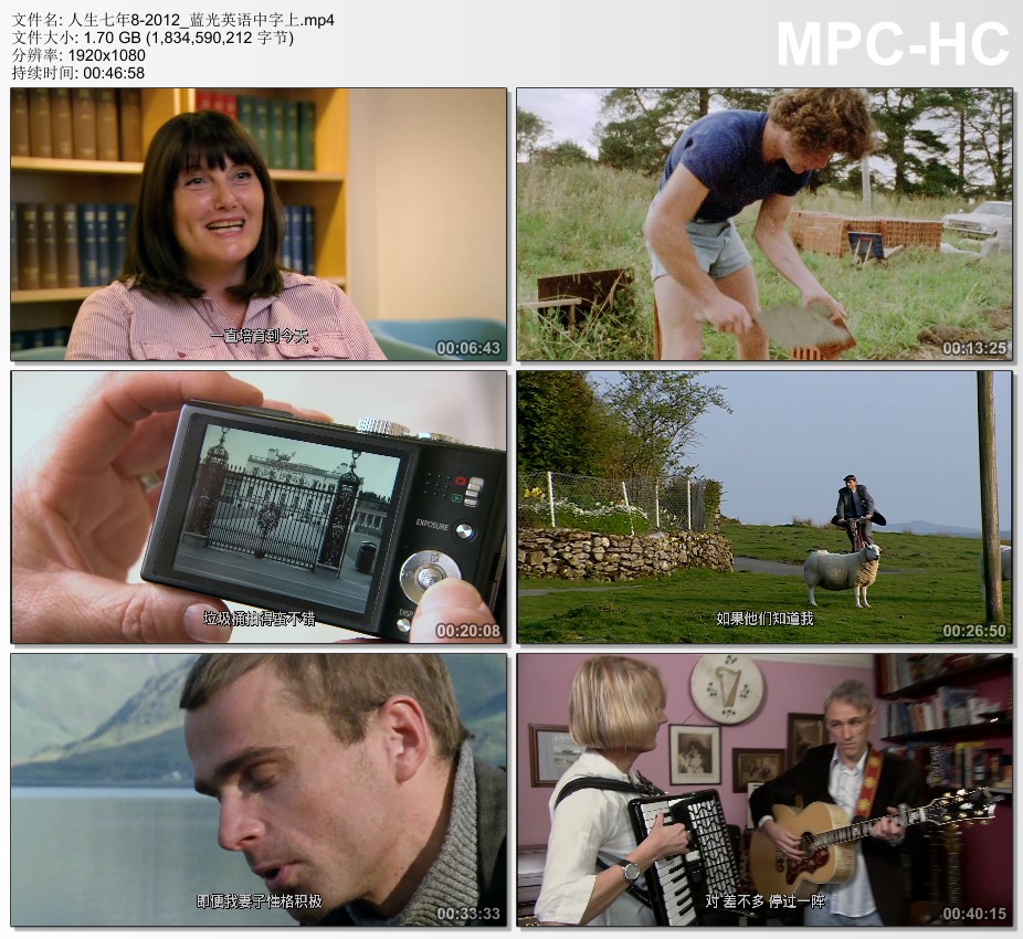 2012年英国9.4分纪录片《人生七年8》蓝光英语中字