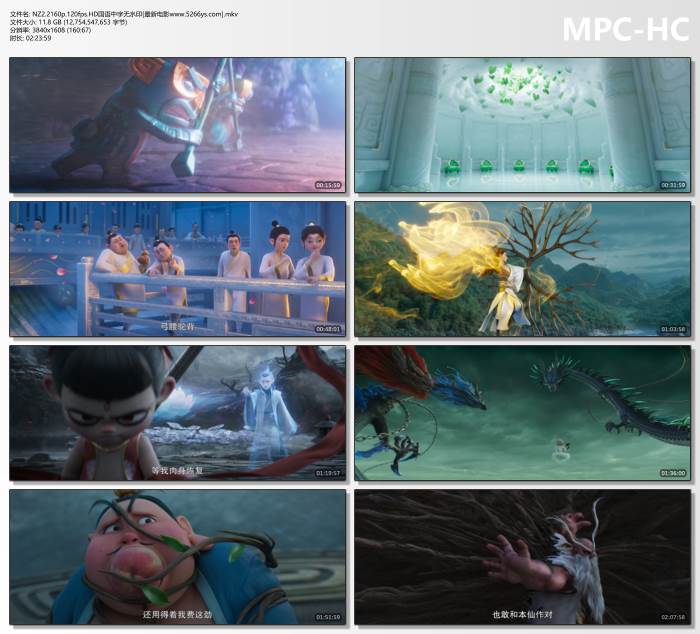 2025年国产8.5分动画《哪吒2之魔童闹海》4K国语中字