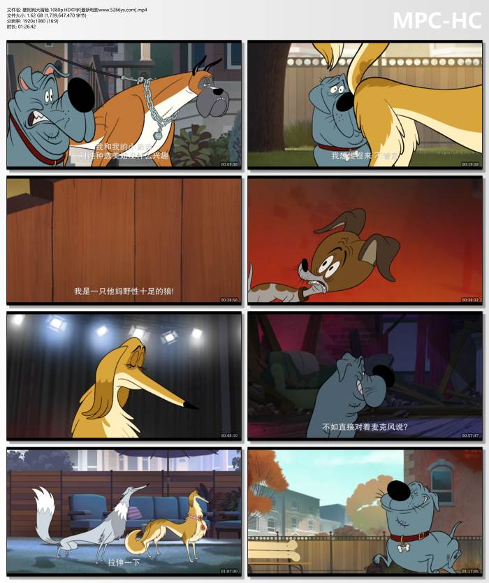 2025年美国动画片《雄狗狗大冒险》1080P中字